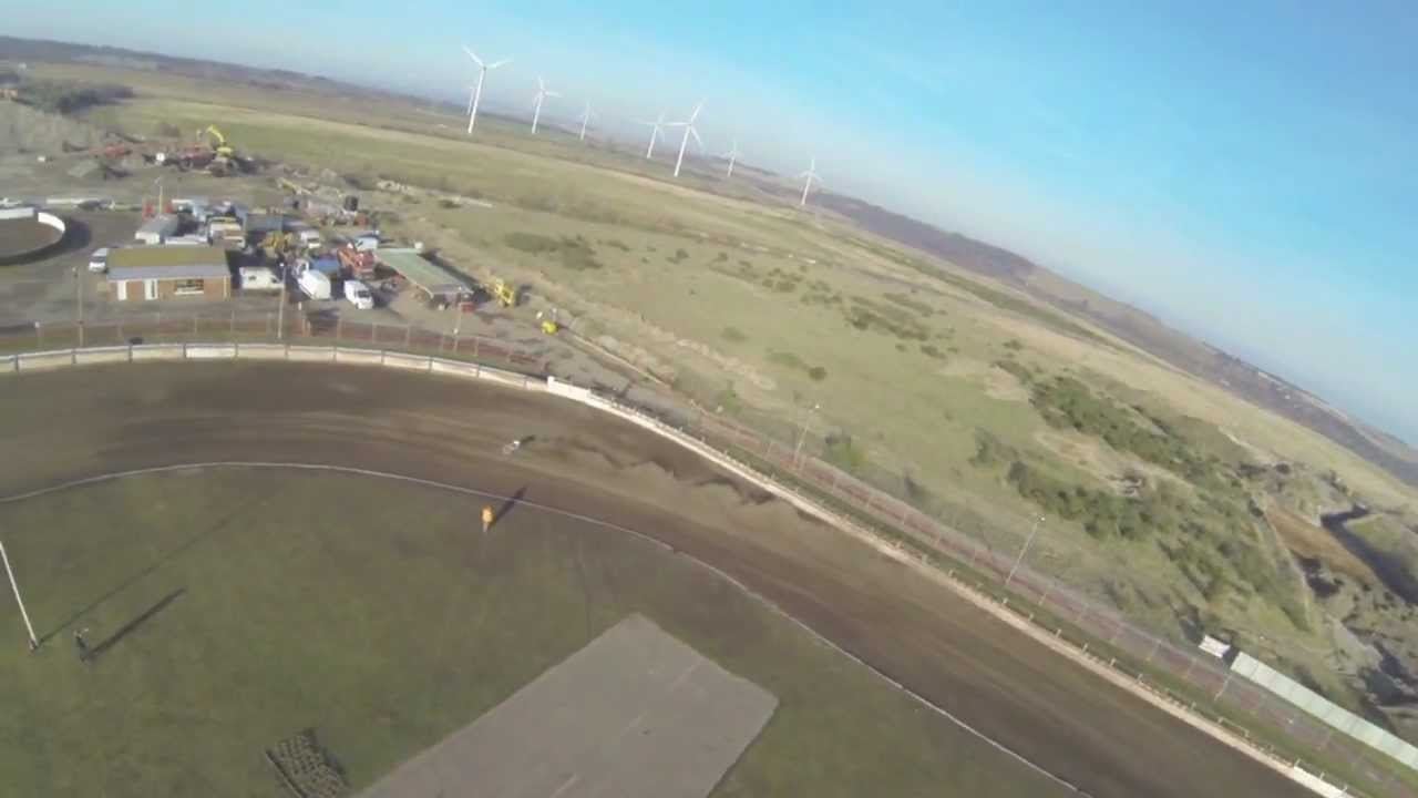 Tai Woffinden pre season set up with mxcam (heli view)
