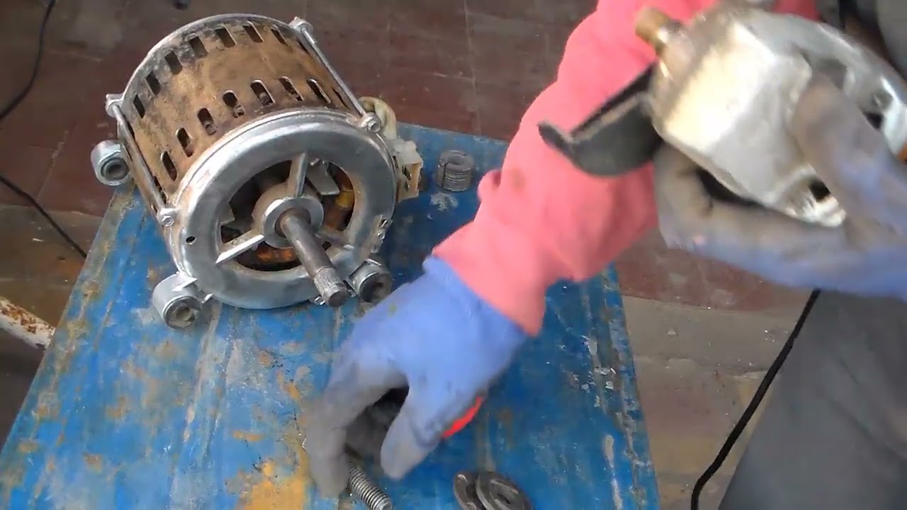cómo conectar los cables y hacer funcionar un motor de lavarropa sin el capacitor