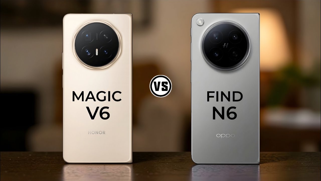 Honor Magic V6 Vs Oppo Find N6