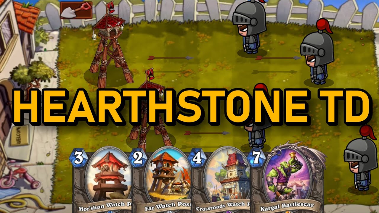 Simple and Relaxing Tower Defense Gameplay | Control Warlock | Forged in the Barrens | Hearthstone
