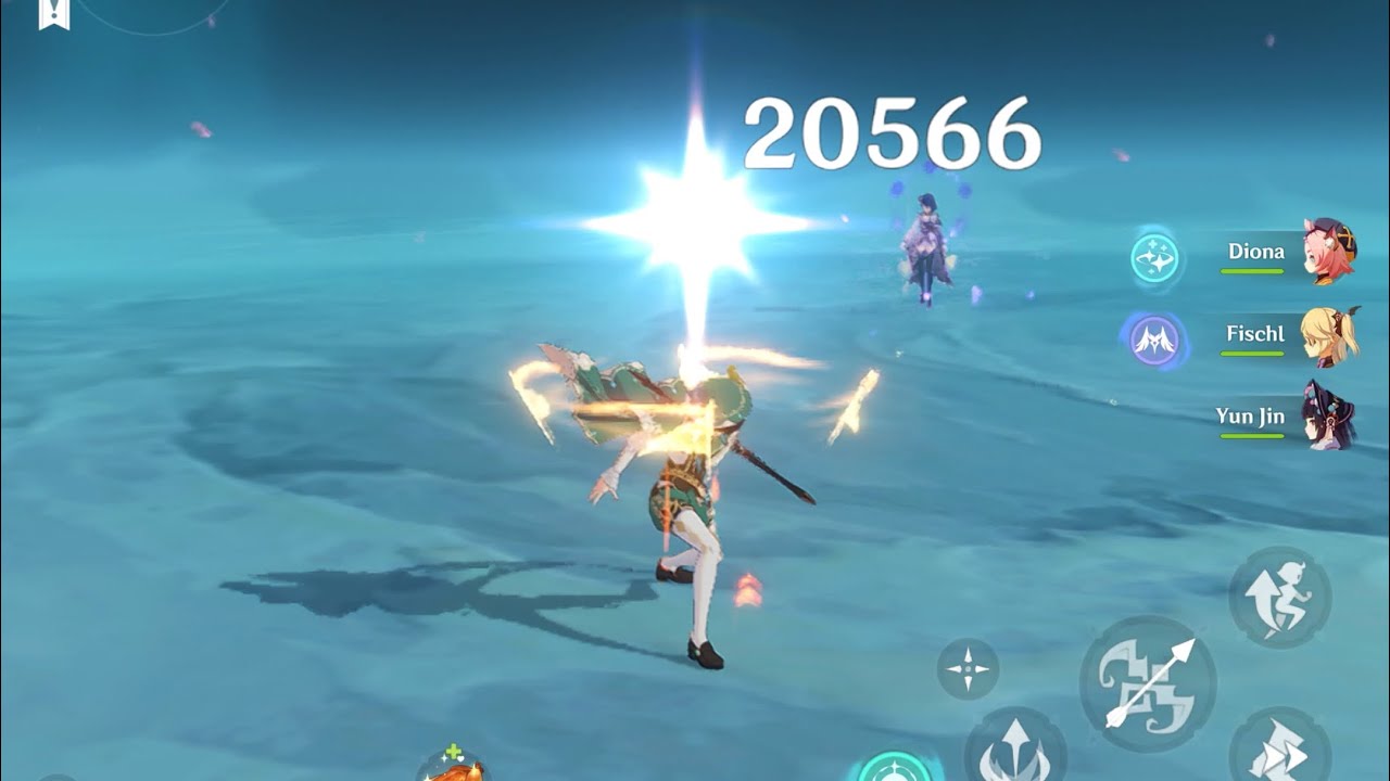 Normal attack Venti