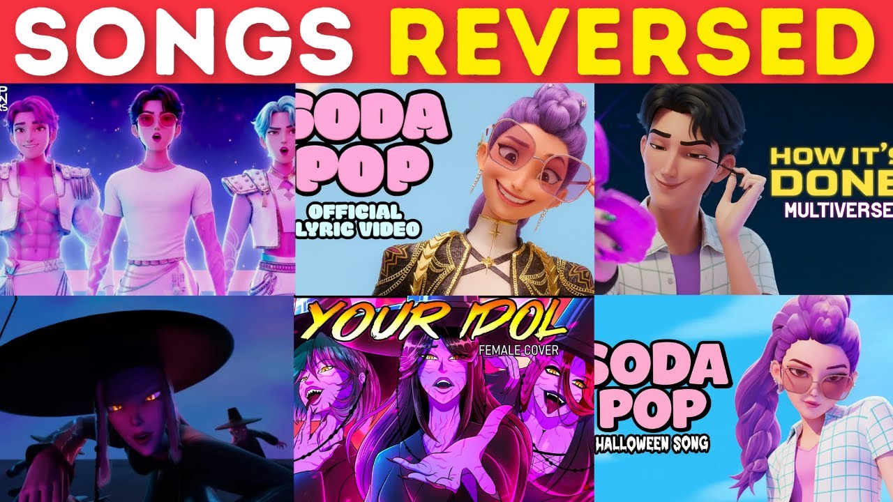Guess the Kpop Demon Hunters Songs BUT REVERSED PT 2 | Soda Pop Female Cover, Your Idol Huntrix