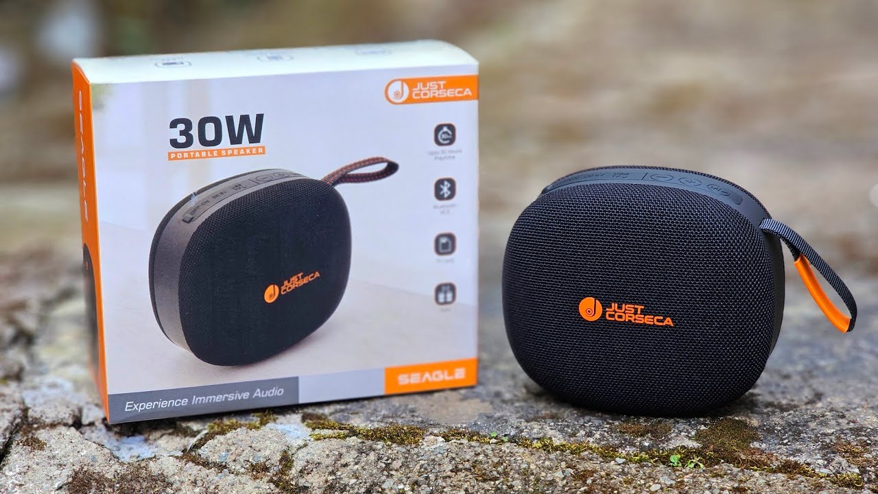 JUST CORSECA Seagle Bluetooth Speaker | 30W | Unboxing Review Sound Test | 30 Hrs Playtime | ₹1600