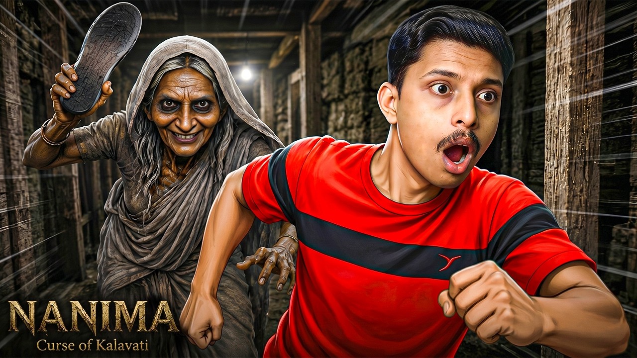 DANGEROUS Ghost Ajji is Chasing Me With a Chappal! 😱 | Nanima: Curse of Kalavati (Kannada)