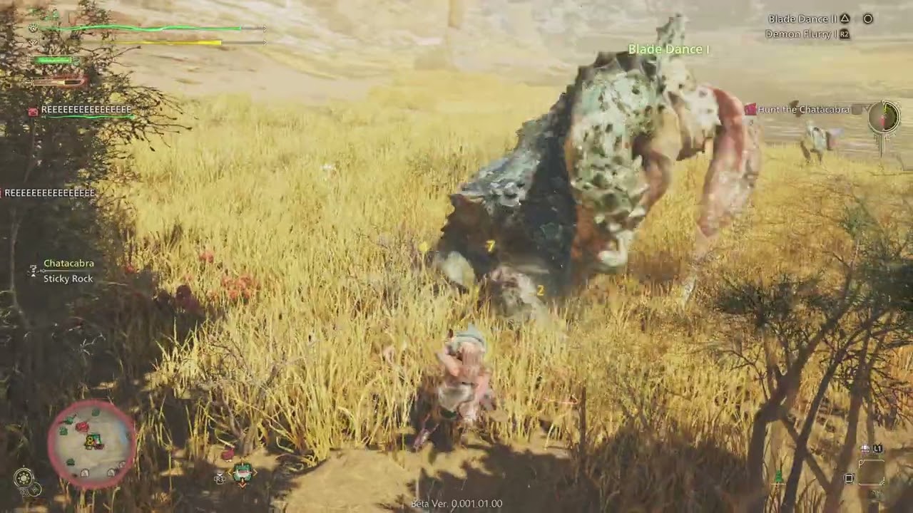 Monster Hunter Wilds Beta test...