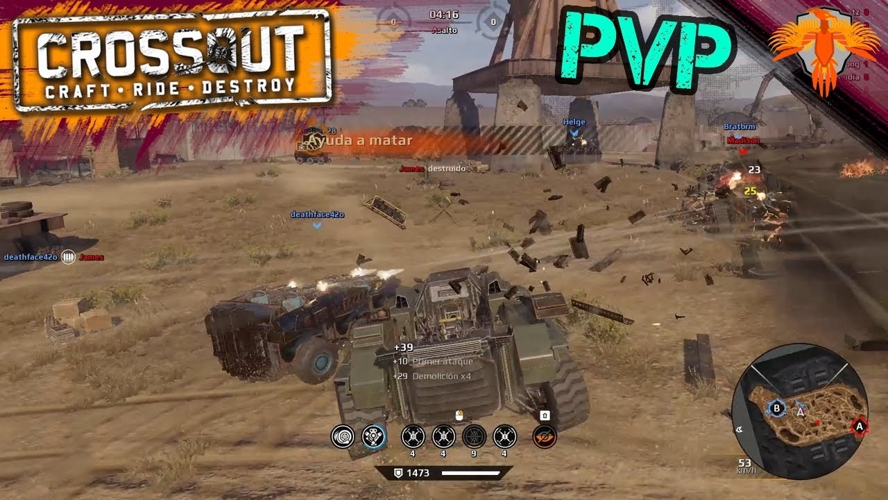 Crossout Best Moments - PvP Multiplayer Gameplay 2021 - PvP Battles 106 - No Commentary