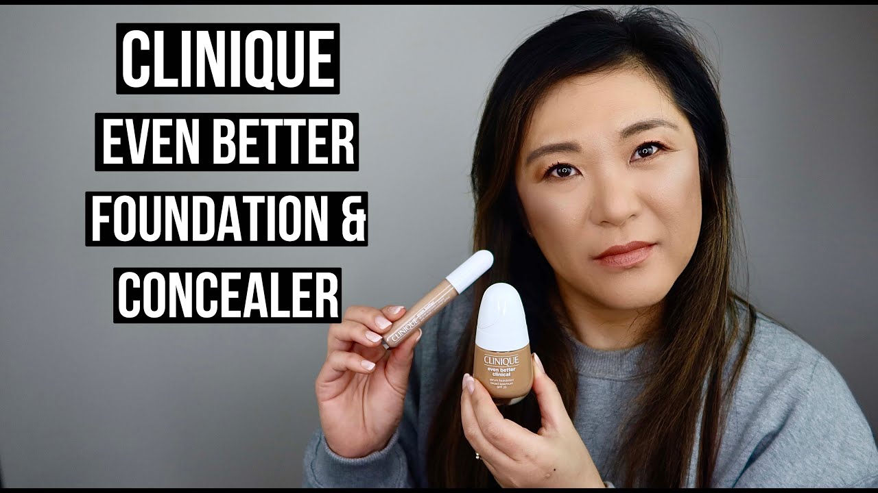 clinique even better foundation and concealer | wear test on mature, oily skin