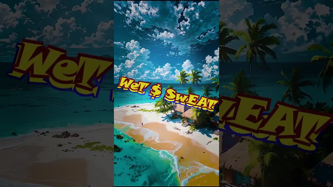 JAMBO - Wet $ Sweat  (Lyric Visualizer) [Mixed&Mastered by aMohdietach™]