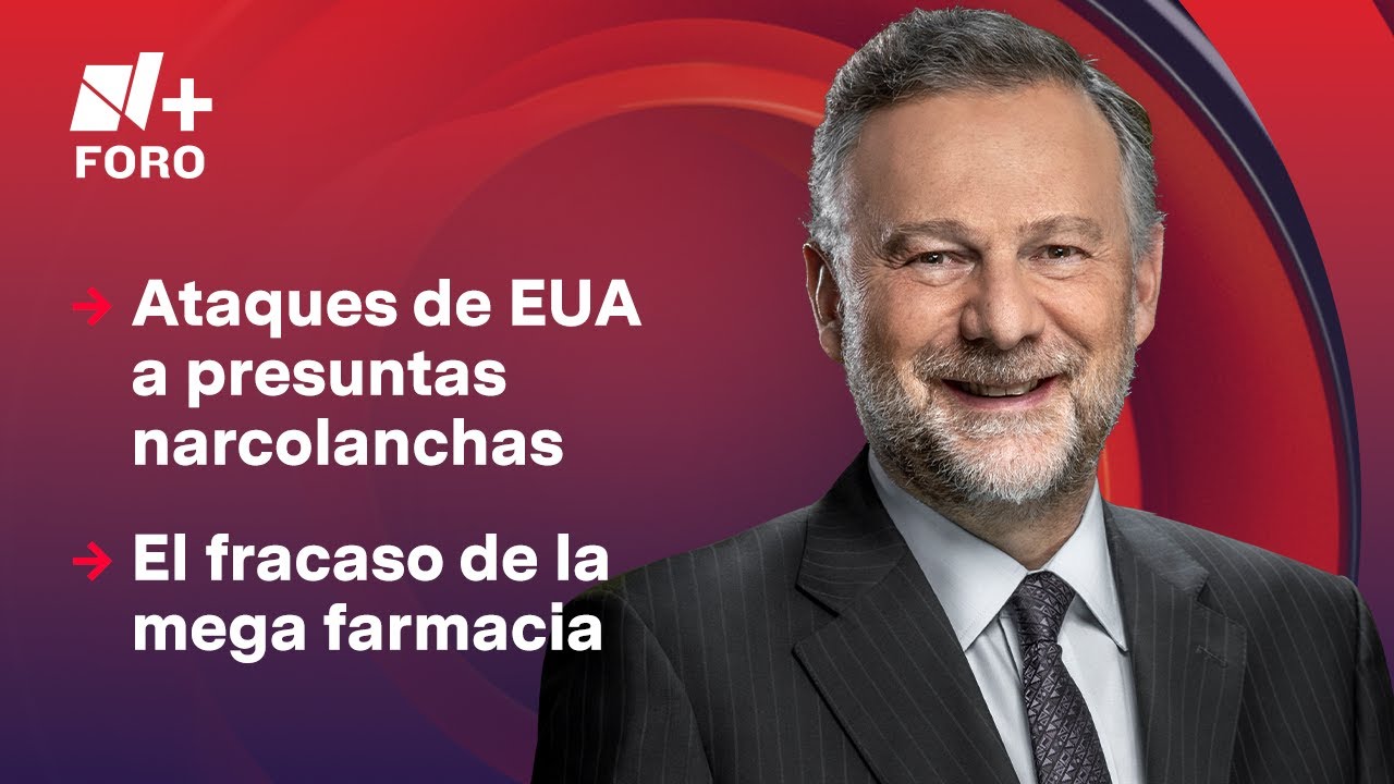 Ataques contra presuntas narcolanchas a 800 km de Acapulco | Es la Hora de Opinar - 29 octubre 2025