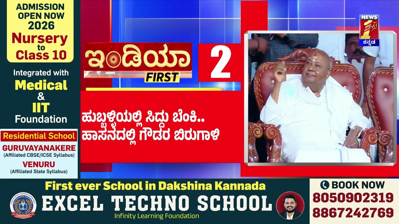News Headlines @8PM | 24-01-2026 | @newsfirstkannada