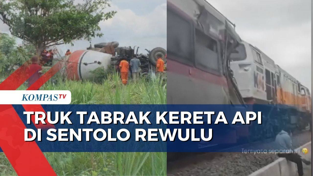 Penyebab Truk Tabrak Kereta Api  di Perlintasan Sentolo Rewulu Bantul