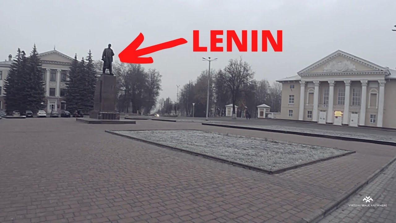 Walk in Russia. Small Russian Town