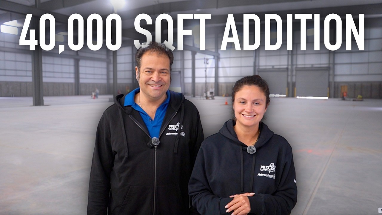 We've EXPANDED! New 40,000sqft Building Addition Will House The Latest CNC-Technologies