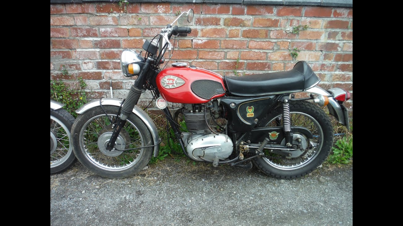 BSA B44 Shooting Star first short ride since very long lay up.
