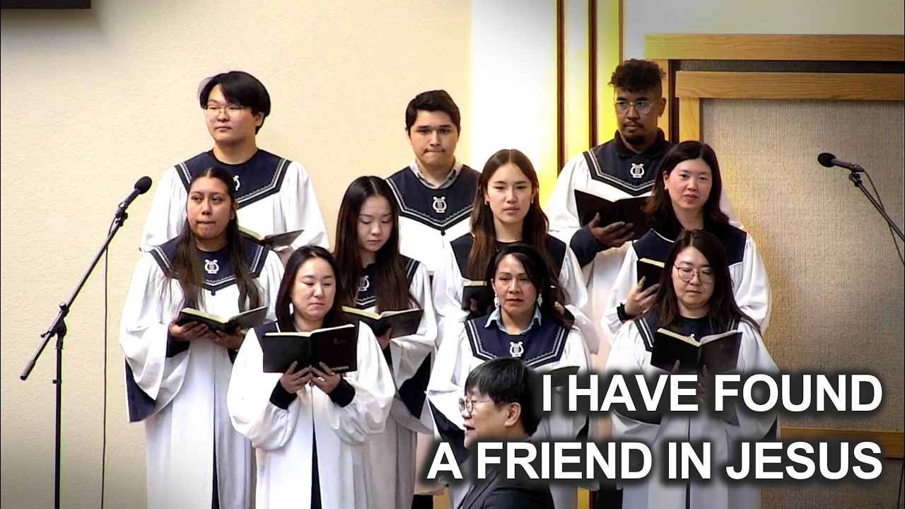 03.08.2026 | I Have Found a Friend in Jesus