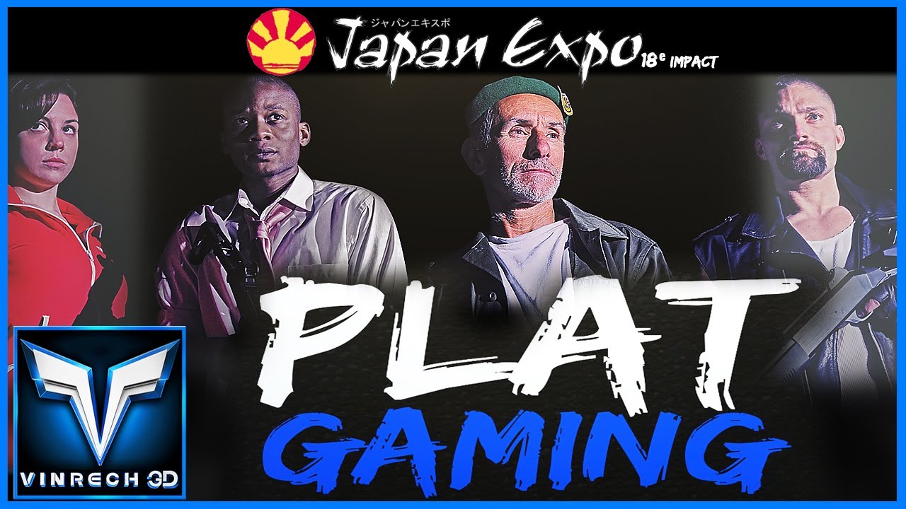 VINRECH 3D &agrave; la JAPAN EXPO 2017 ! Plat Gaming (4K) - VINRECH 3D