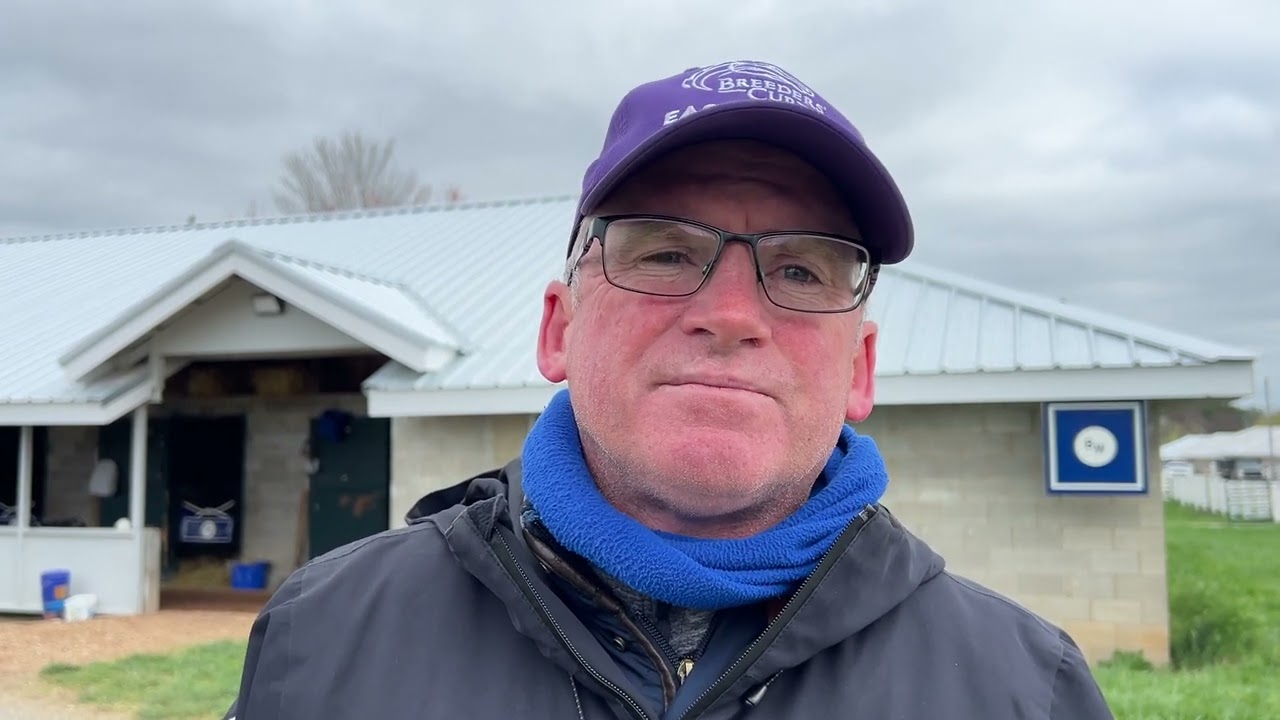 Brendan Walsh on East Avenue in Blue Grass Stakes