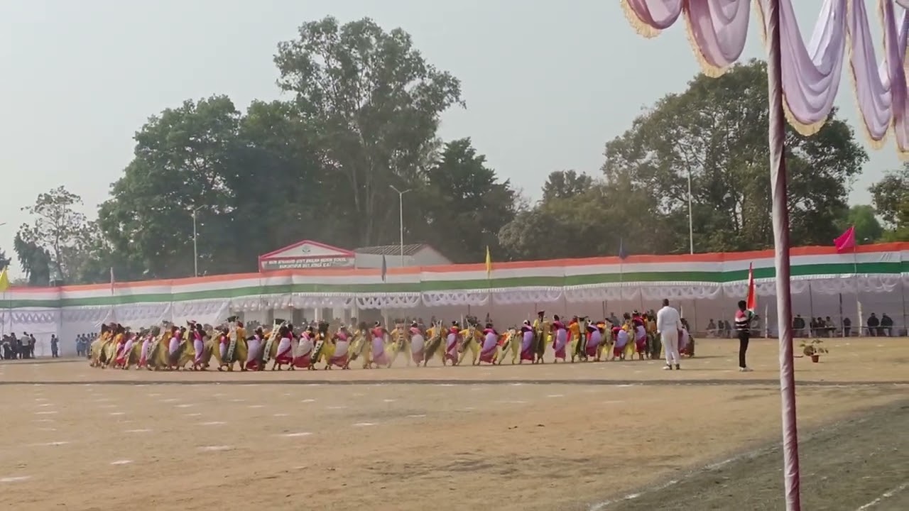 गणतंत्र दिवस प्रोग्राम बैकुंठपुर ||