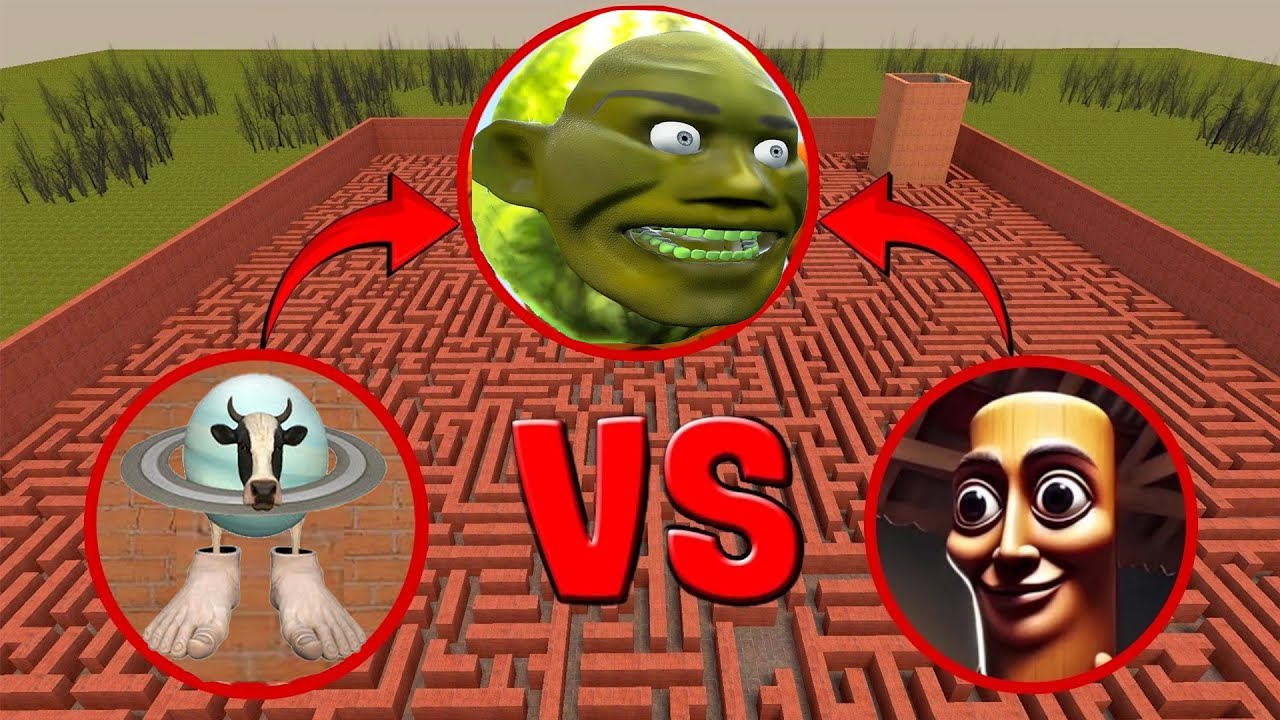 Tung Tung Sahur VS SCP 096 In Garry's Mod