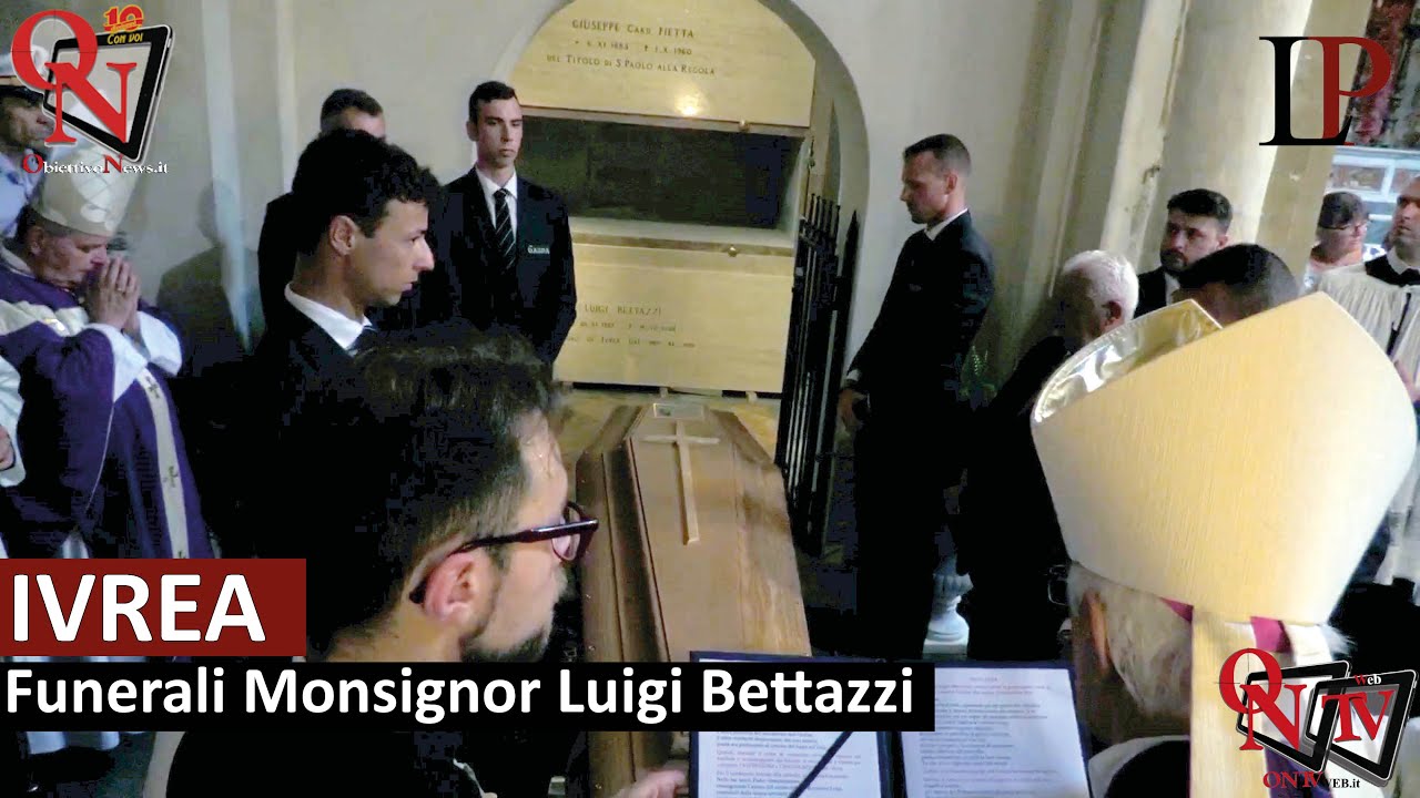 IVREA - Funerali Monsignor Luigi Bettazzi