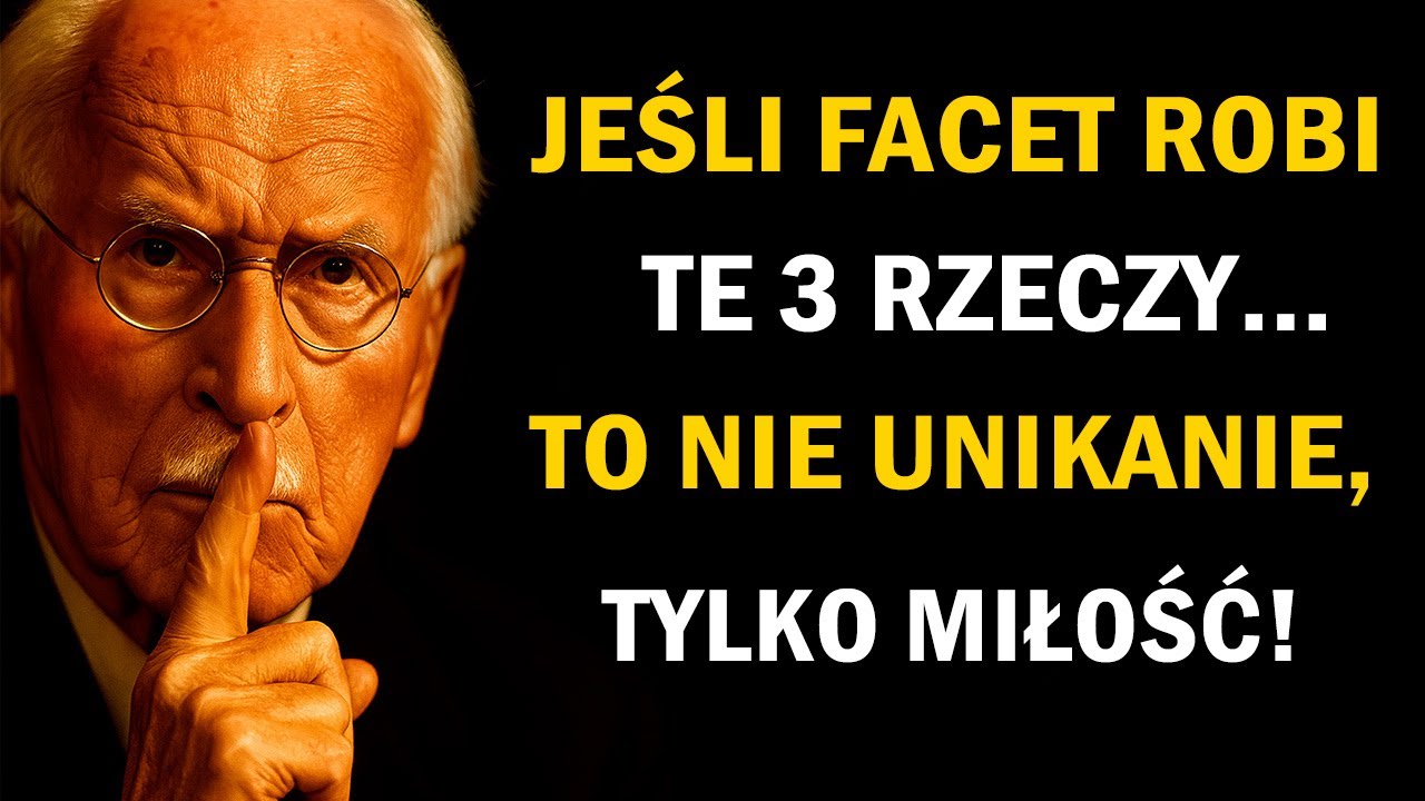 Jeśli facet robi TE 3 rzeczy&hellip; to nie unikanie, tylko miłość! | Jung