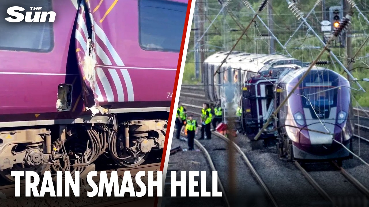 One dead & nearly 90 injured after train crashes into back of another &ndash; as passengers left bloodied