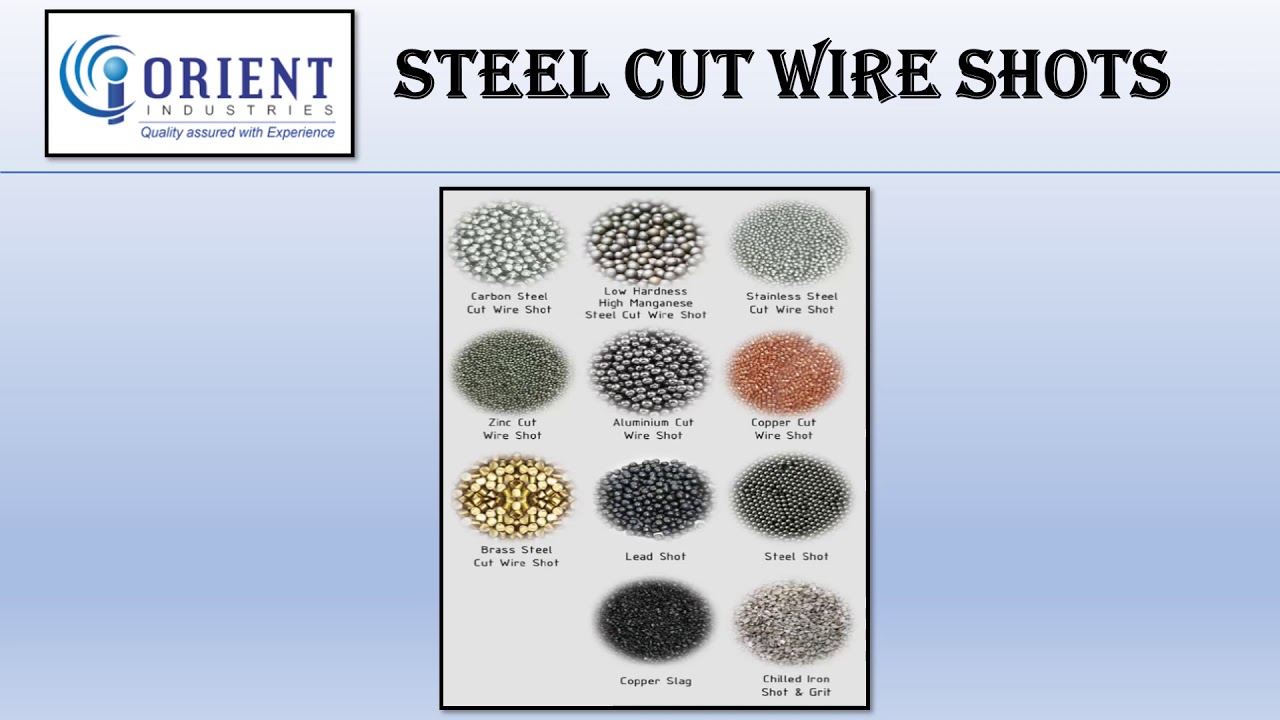 Steel cut wire shots | Orient Industries