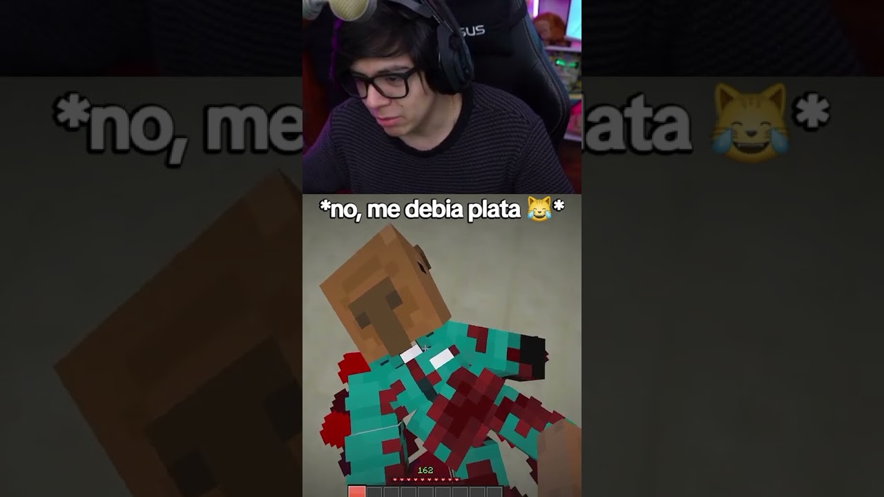 No me deb&iacute;a plata XD 🥶 #twitch #thedaarick28 #minecraft #streamer #clipsdedaarick #humor #daarick