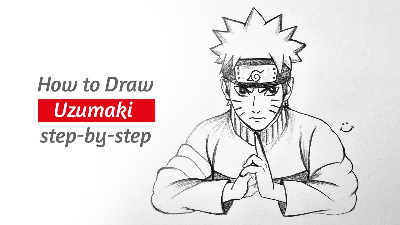 Easy Anime Drawing / How to Draw Naruto uzumaki step by step / Naruto Drawing for beginners