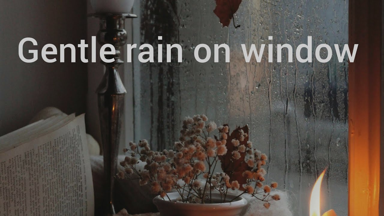 Rain on Window for Sleep | Gentle Rain Sounds for Deep Sleep & Relaxation