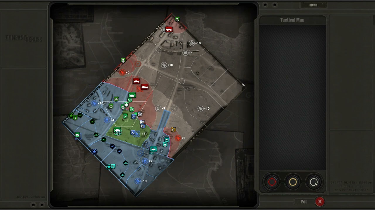Company of Heroes Blitzkrieg mod PvP №134 4v4 Operation Goodwood