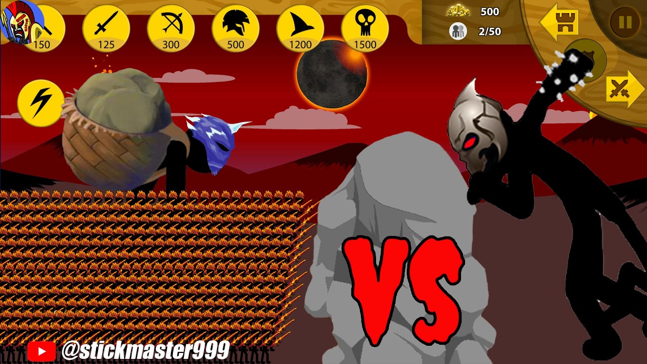 ARMY LAVA SWORDWRATH VS FINAL BOSS FIGHTS | STICK WAR LEGACY | STICK MASTER