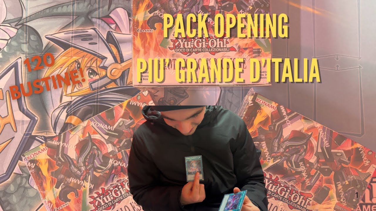 apertura ignorante di tante bustine di BURST PROTOCOL...
