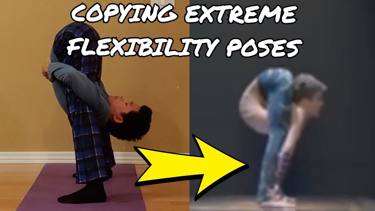 Trying extreme flexibility tricks as an average guy