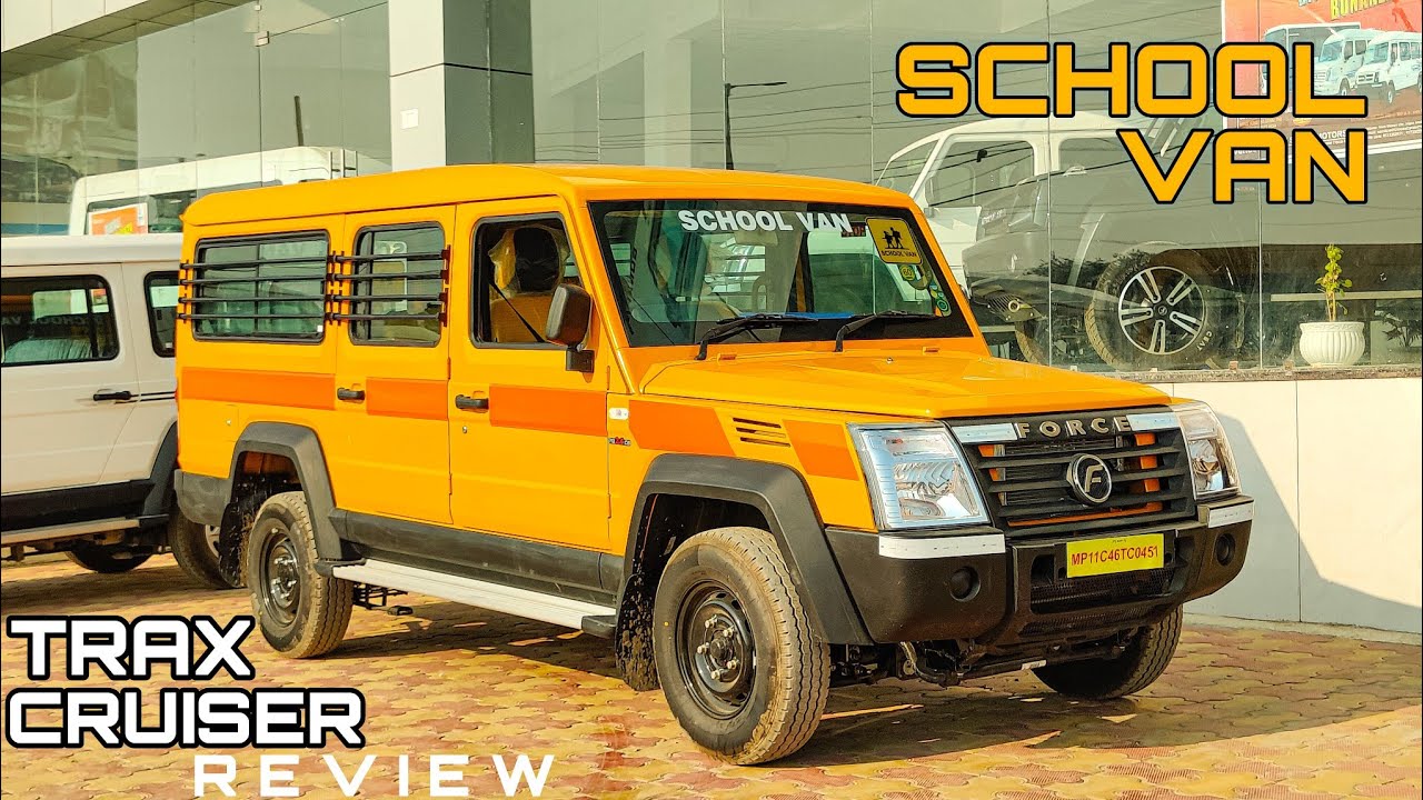 Force Cruiser School van new 2025 model detailed review