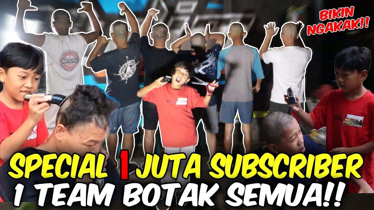DITDIM TEAM BOTAK SEMUA!! DIMAS GAK MAU BOTAK..