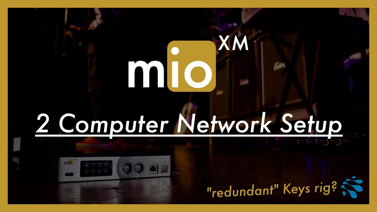 mioXM networked to 2 computers 