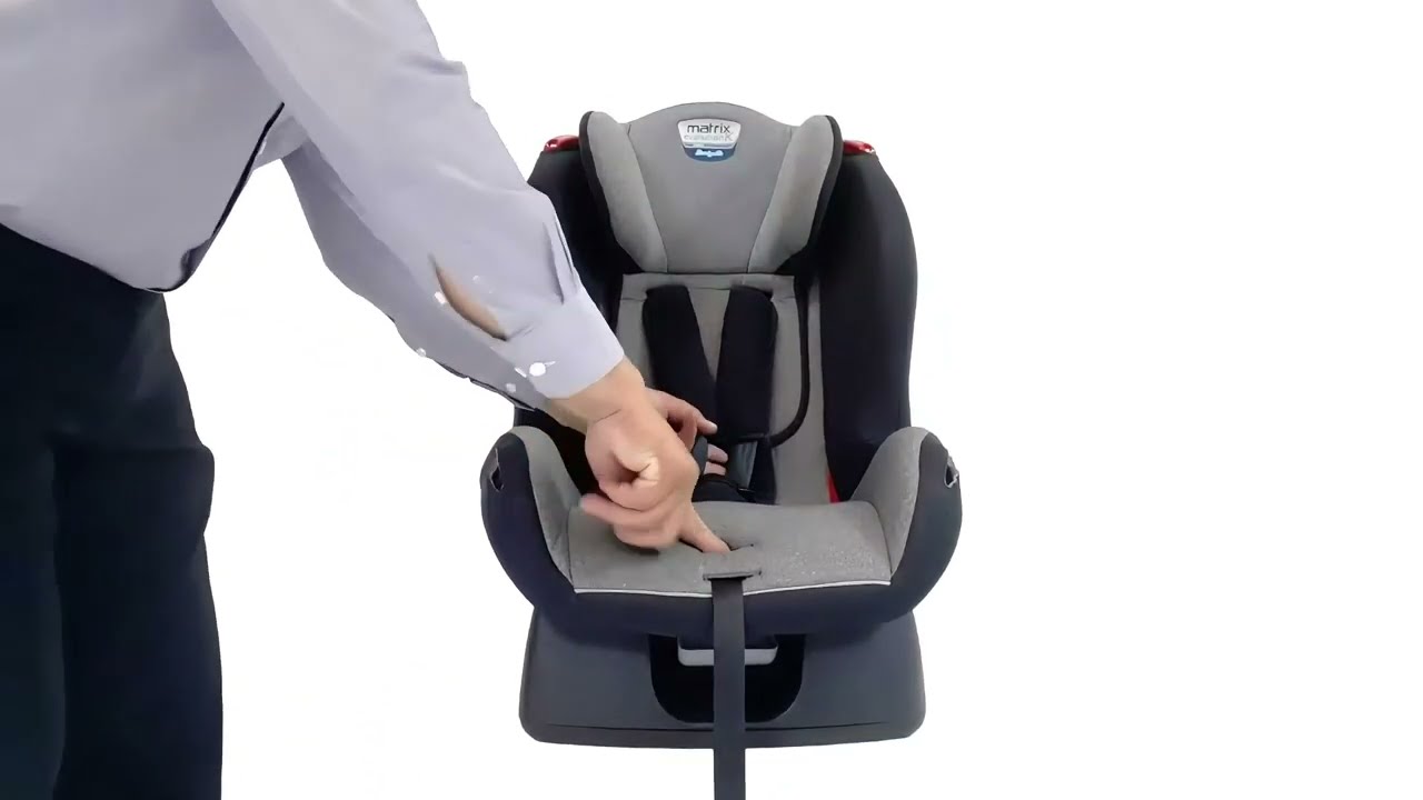 Retirar o cinto da cadeira Matrix Burigotto