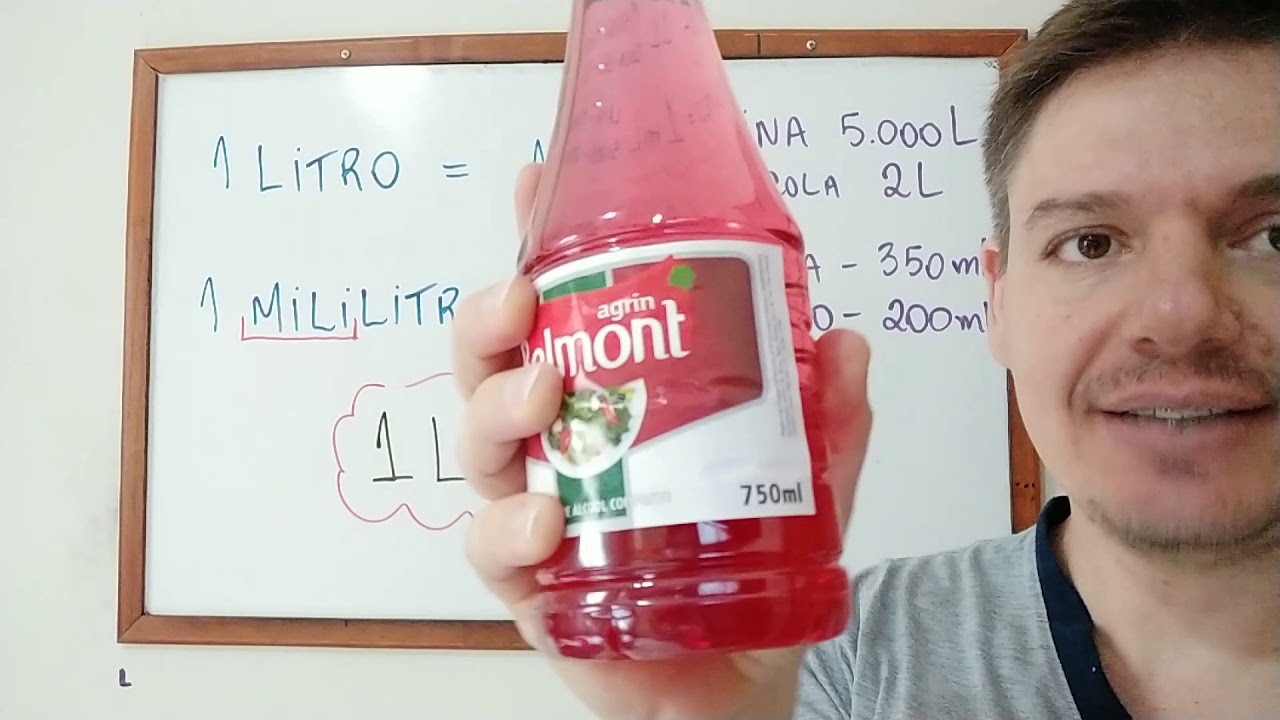 Medidas de capacidade - litro e mililitro exercícios e exemplos - 4º ano