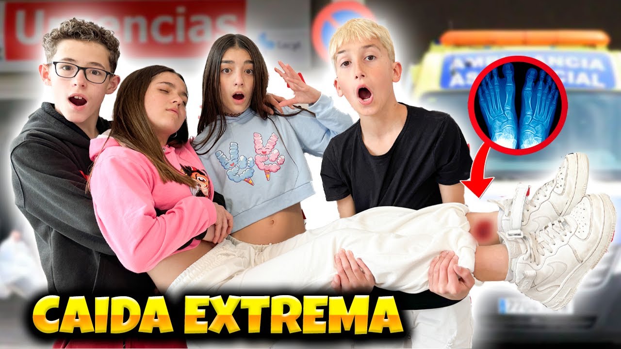POR ESTA CAÍDA CASI ACABO EN EL HOSPITAL*caida extrema*