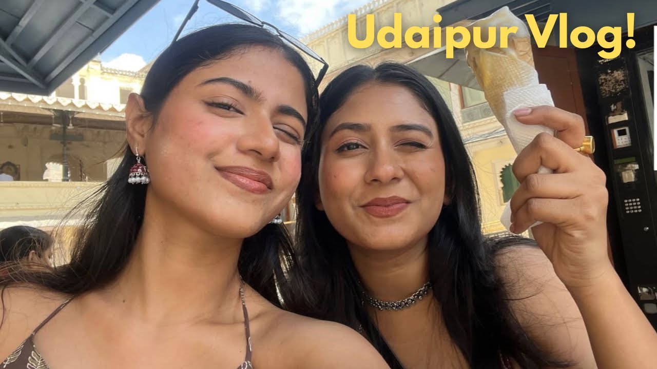 Udaipur Travel Vlog | Lakes, Cafés & Peace