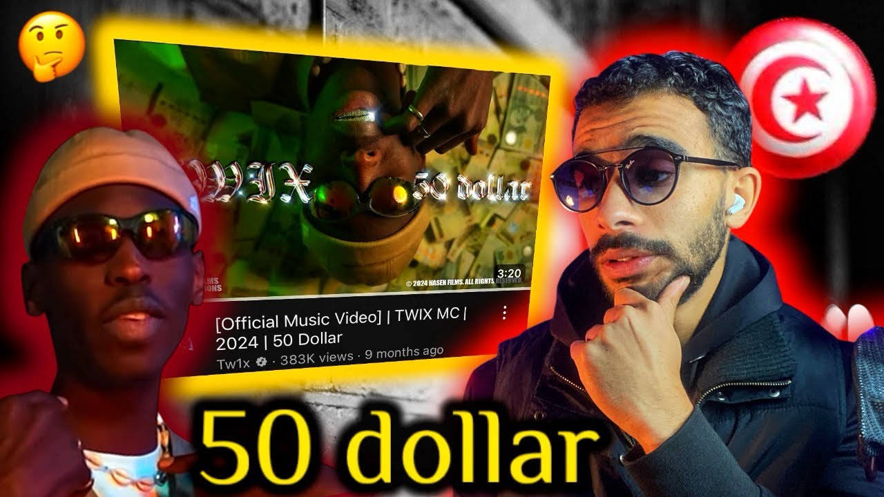 TWIX MC | 50 Dollar | ردة فعل تونسي 🇹🇳🤯