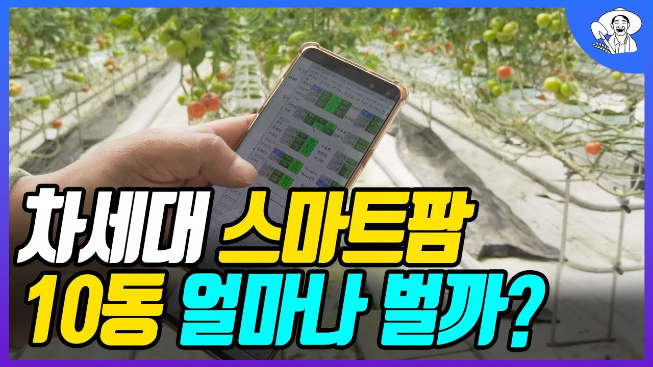 청년농부가 귀농 5년만에 토마토 스마트팜으로 매출 3억 올린 과정