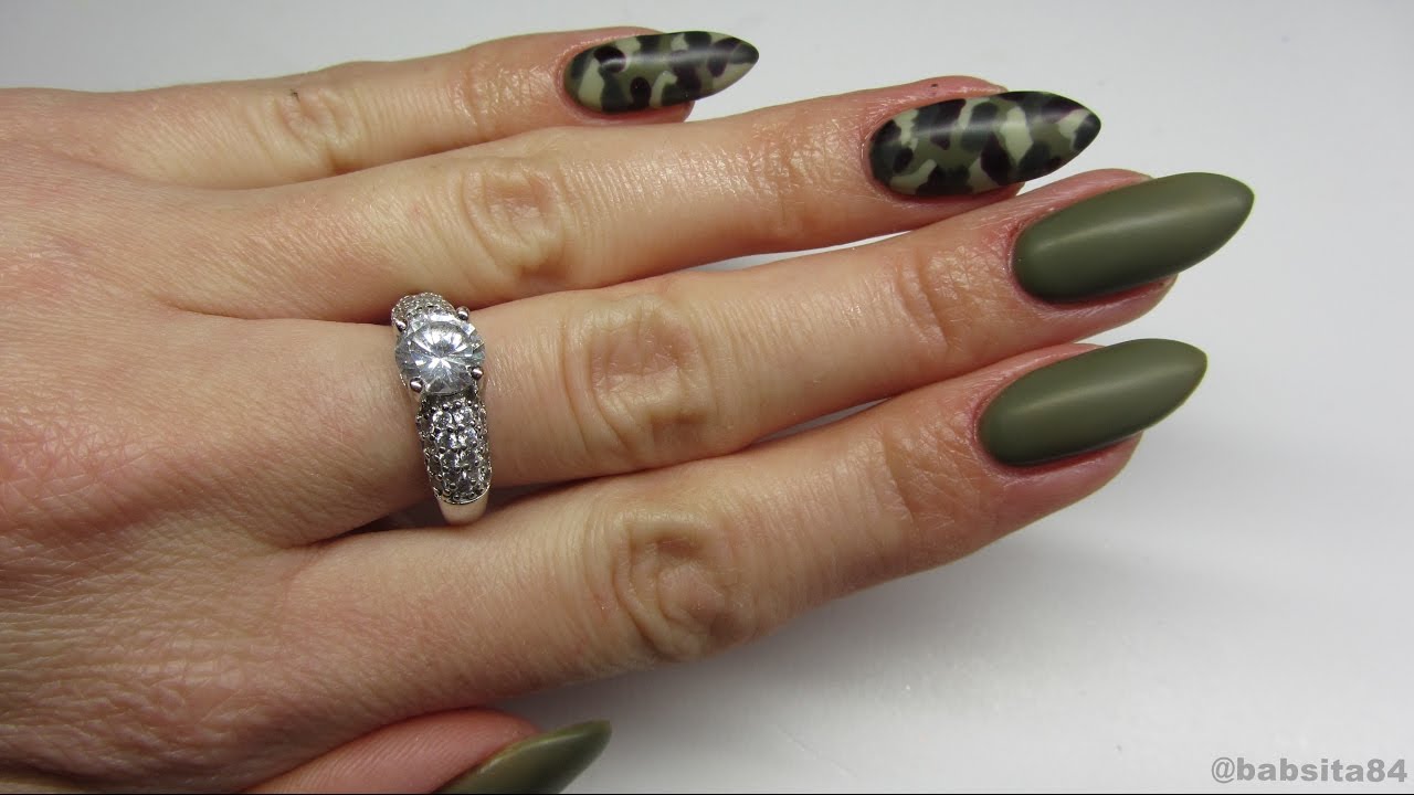 Moro Nails - Camo Nail Art - Mollon Pro