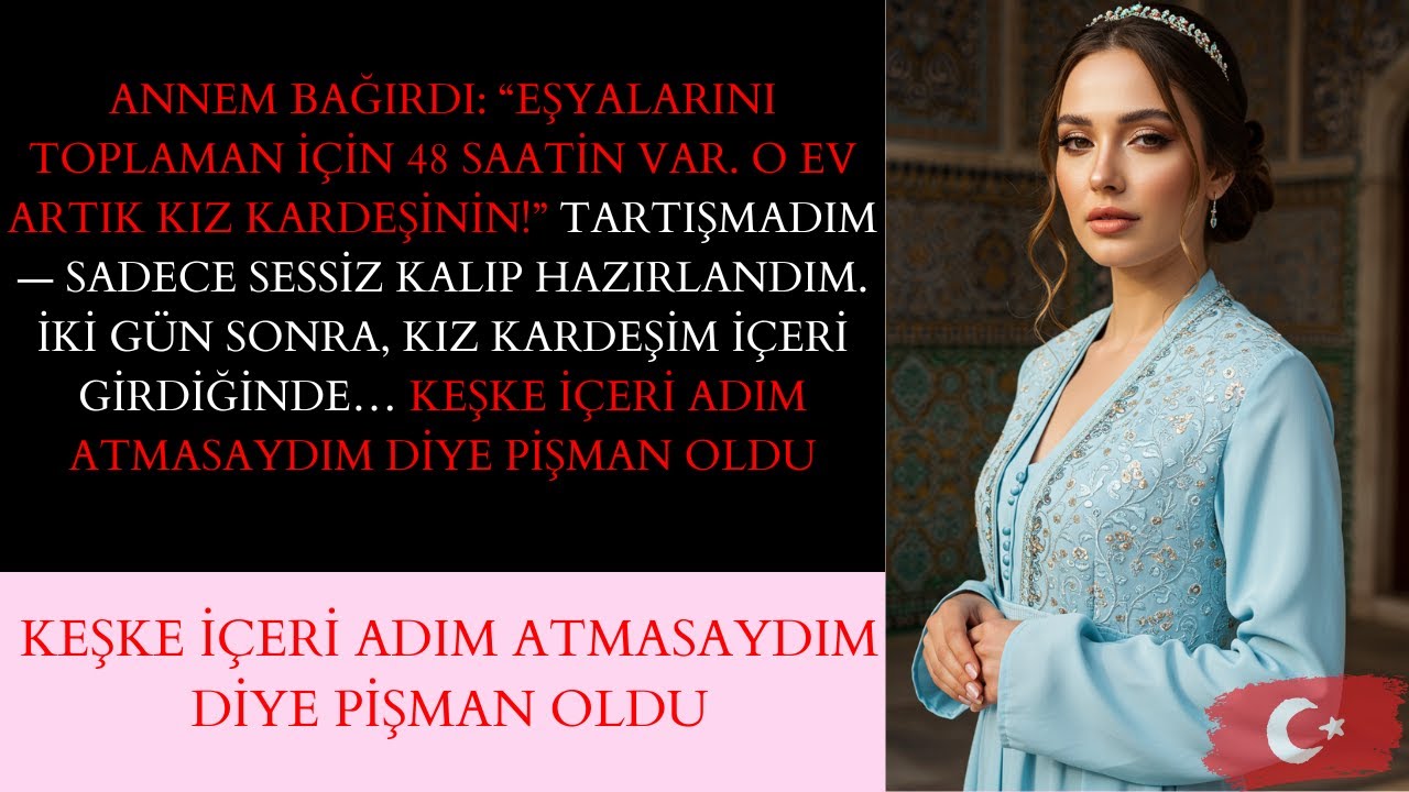 Ailem evi terk etmem için bana 48 saat verdi — ama gerçek sahibin kim olduğunu bilmiyorlardı…