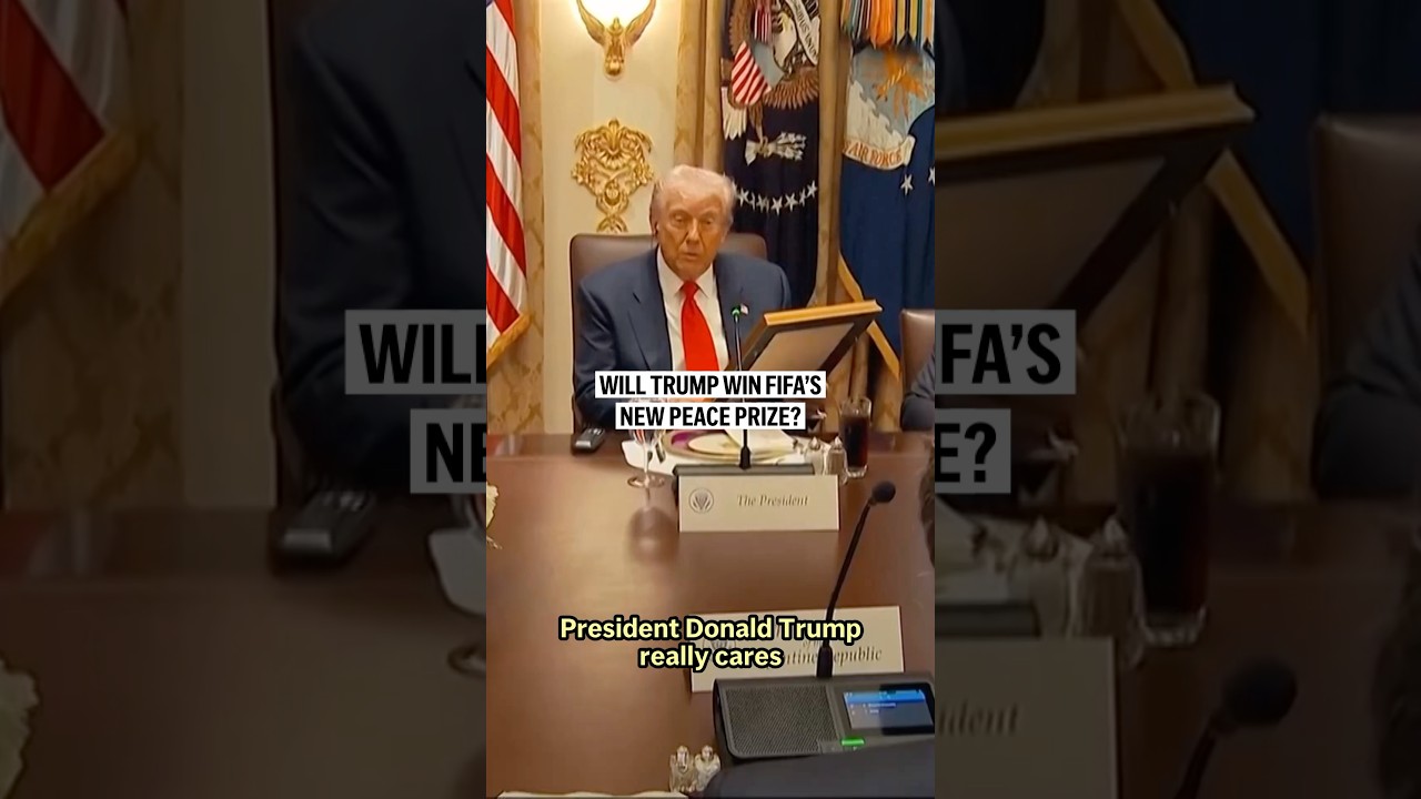 Will Trump win FIFA&rsquo;s new peace prize?