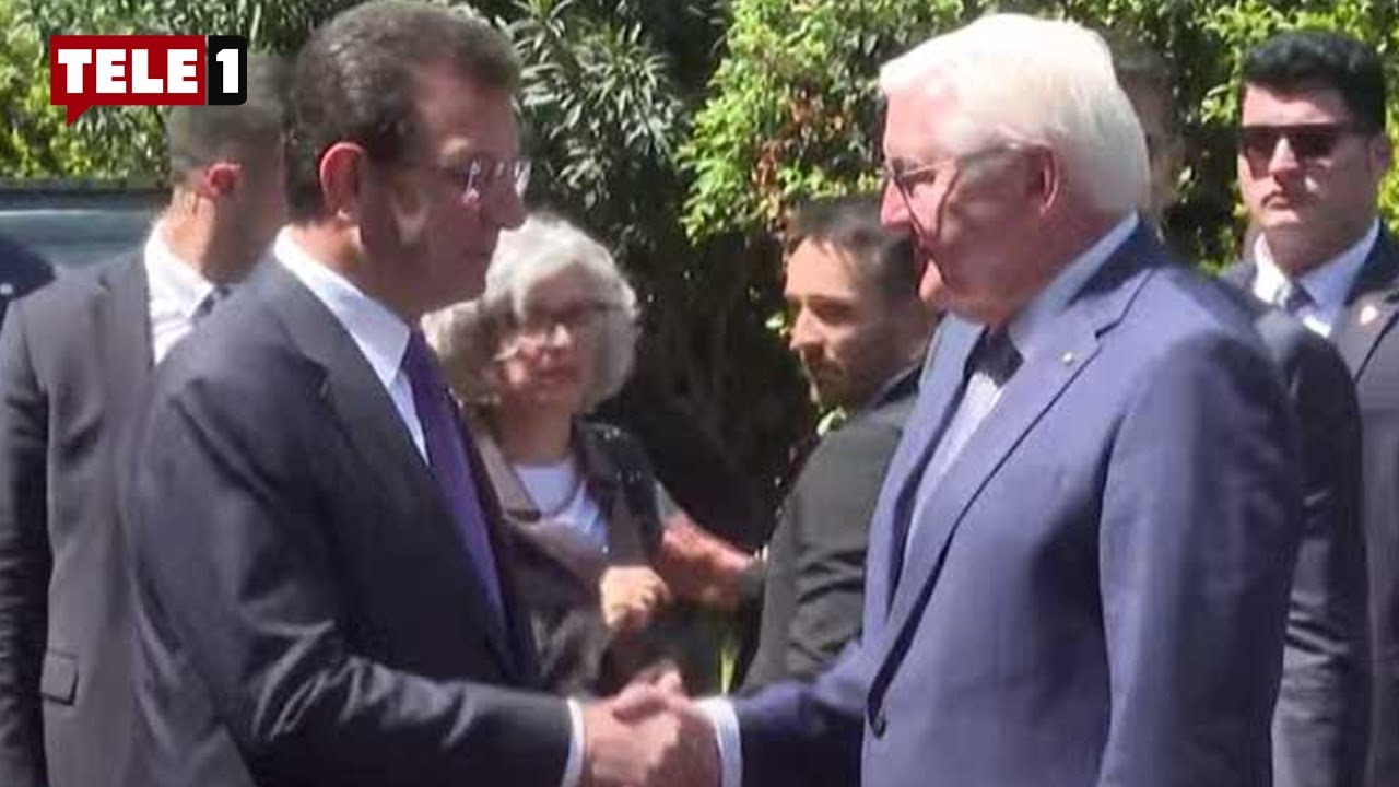 Almanya Cumhurbaşkanı Steinmeier'den Türkiye'de ilk ziyaret İmamoğlu'na