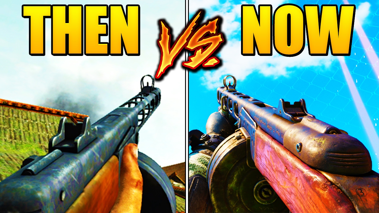 PPSH THEN vs PPSH NOW (Black Ops 3 vs WaW)