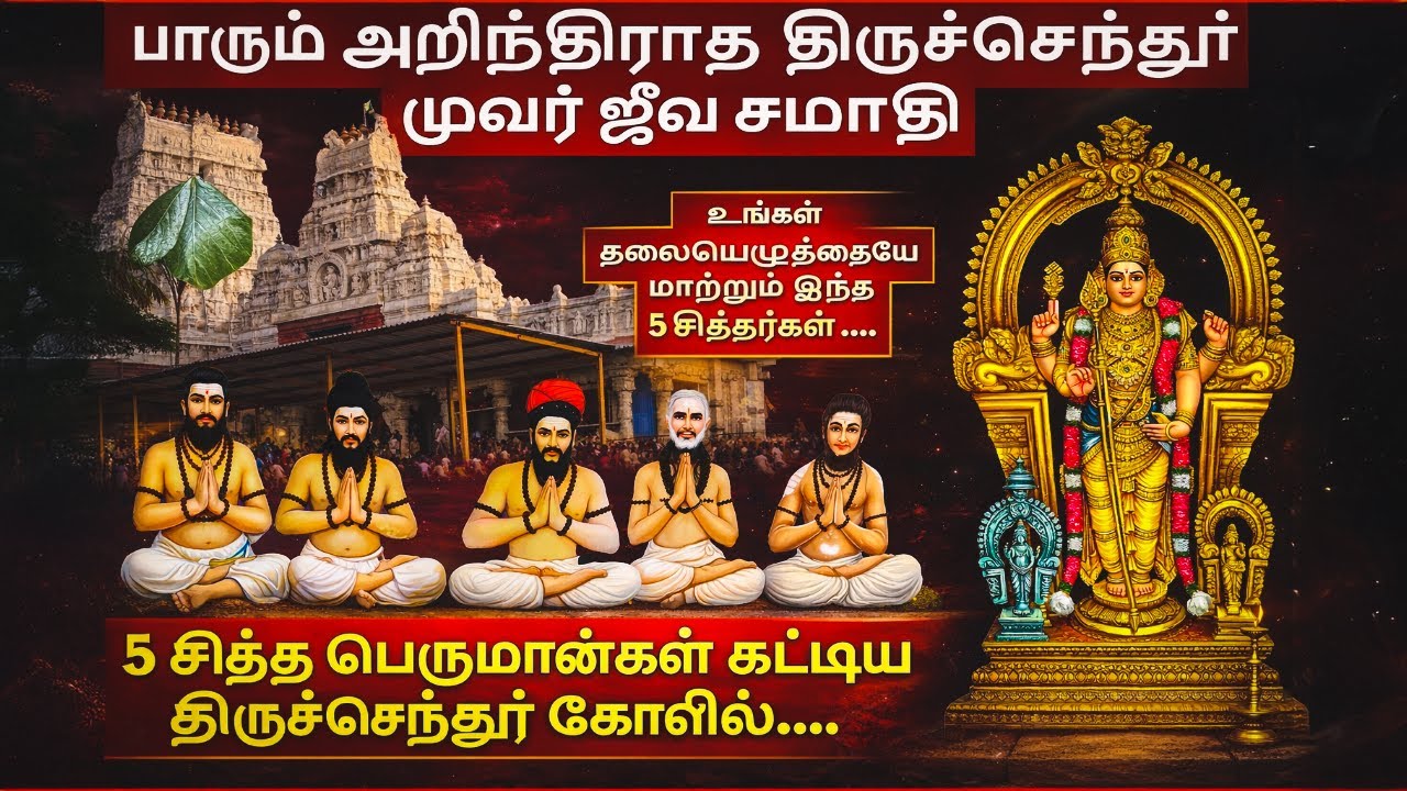 Live - Thiruchendur Murugan | Miracles of Thiruchendur Temple | Divine Grace by the Sea