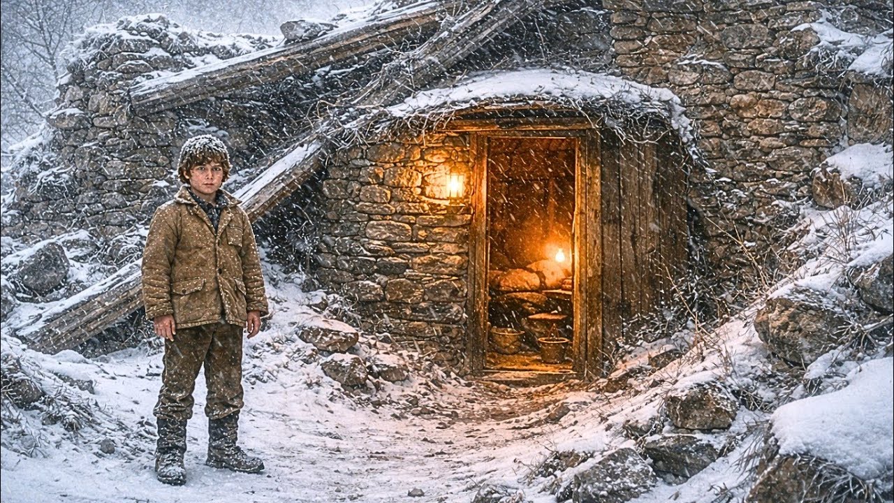 Thrown Out Before Winter, He Built a Shelter in Ruins Until it Saved his Life During Blizzard
